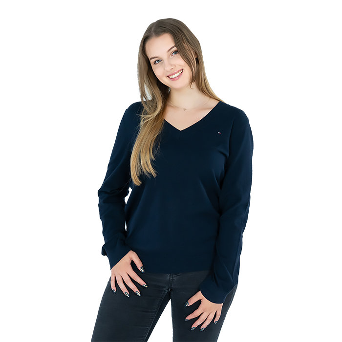 Tommy Hilfiger - Sweter V-Neck