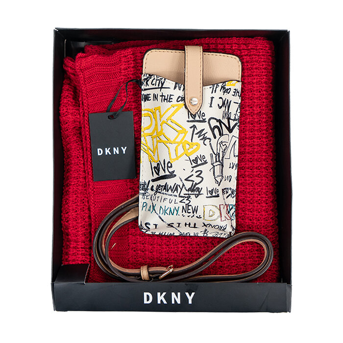 DKNY - Scarf and Phone case