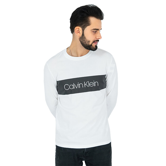 Calvin Klein - Koszulka z długim rękawem