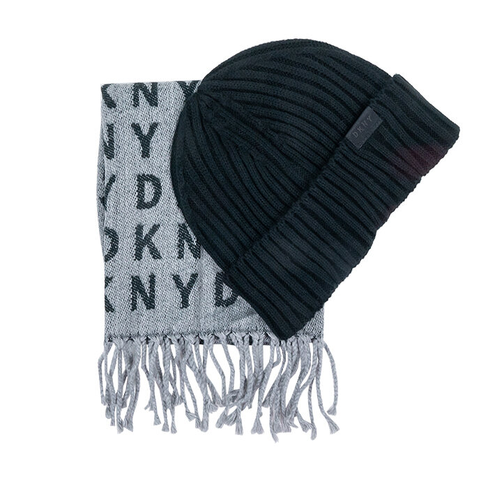 DKNY - Schal und Mütze
