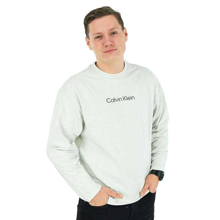 Calvin Klein - Tričko s dlouhým rukávem - Relaxed Fit