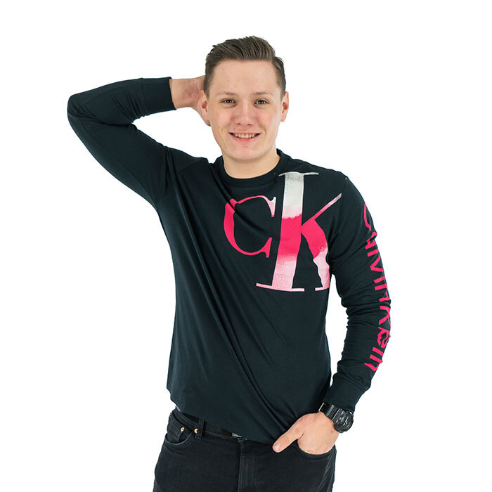 Calvin Klein - Koszulka z długim rękawem